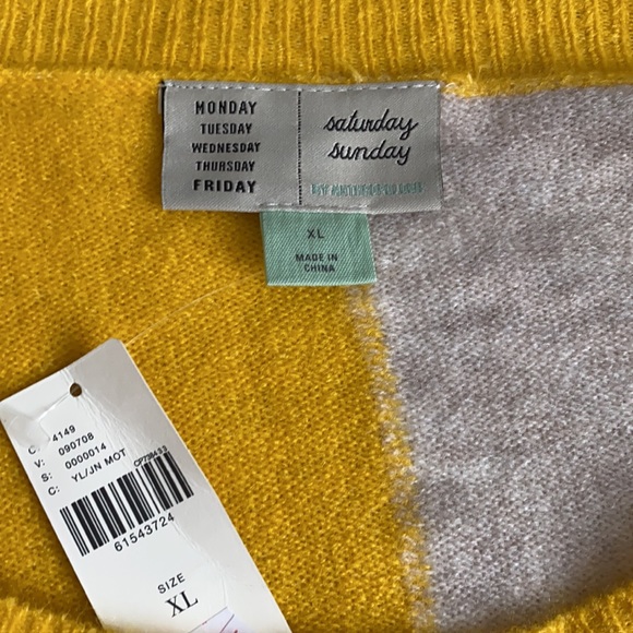 Lea Colorblocked Sweater Lounge Set - Picture 2 of 4